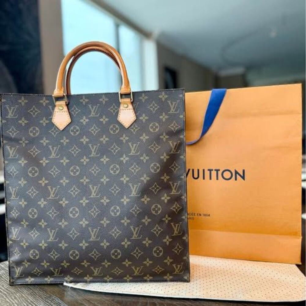 Louis Vuitton Monogram Structured vertical Tote Bag + crossbody strap